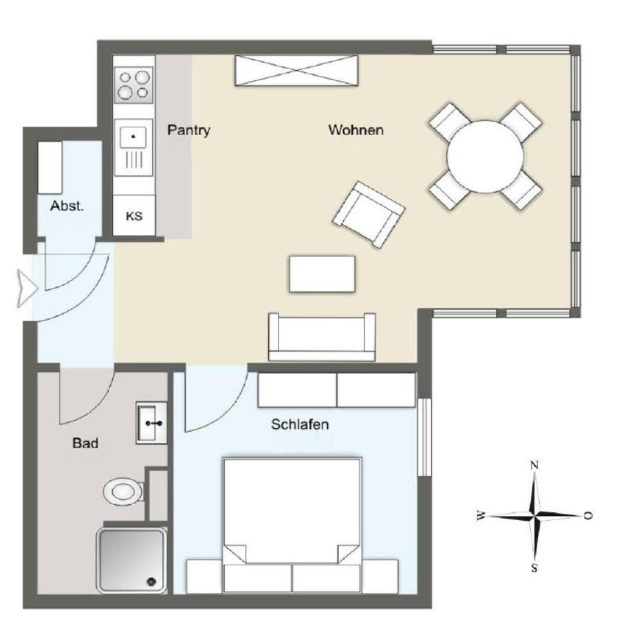 Ferienwohnung Beach Loft Im Haus Kuehlung Кюлунгсборн Экстерьер фото